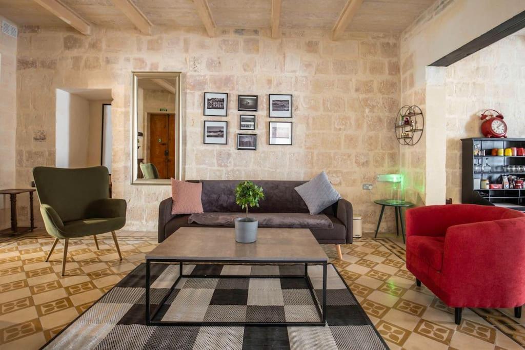 Chic, Stylish & Spacious Flat In Central Valletta Exteriér fotografie